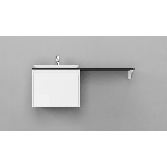 ТУМБА ПОДВЕСНАЯ VELVEX KLAUFS 56X60 БЕЛЫЙ