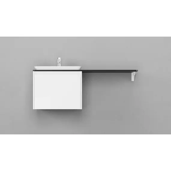 ТУМБА ПОДВЕСНАЯ VELVEX KLAUFS 56X60 БЕЛЫЙ