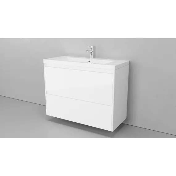 ТУМБА ПОДВЕСНАЯ VELVEX KLAUFS 100 БЕЛЫЙ