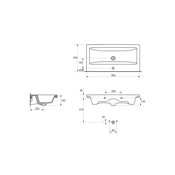 ТУМБА НАПОЛЬНАЯ VELVEX KLAUFS 90 БЕЛЫЙ