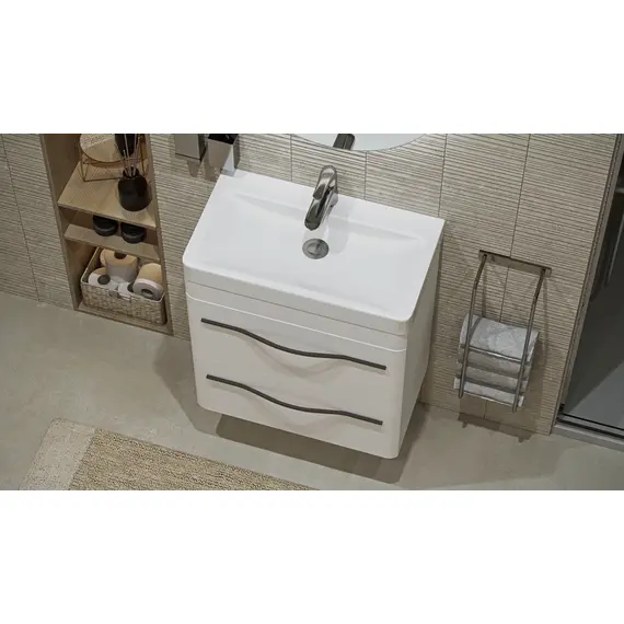 ТУМБА ПОДВЕСНАЯ VELVEX JILL 60 БЕЛЫЙ МАТОВЫЙ