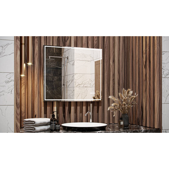 ЗЕРКАЛО VELVEX KLAUFS MEDIA 80 C АНТИЗАПОТЕВАНИЕМ