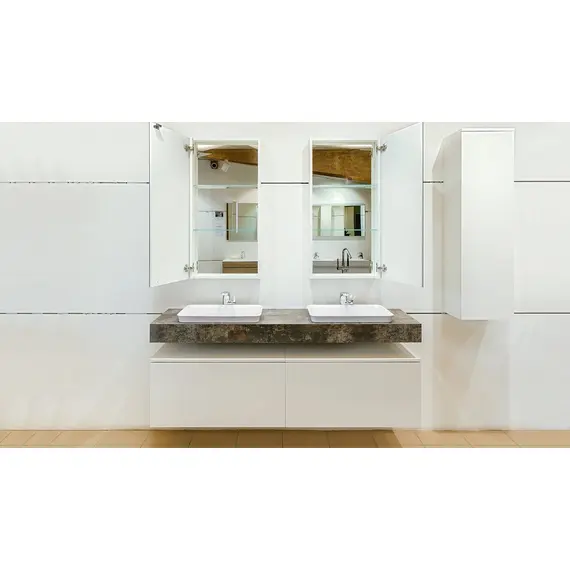 ЗЕРКАЛО-ШКАФ VELVEX UNIQUE UNIT 47 БЕЛЫЙ МАТОВЫЙ