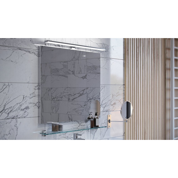 ЗЕРКАЛО VELVEX KLAUFS 80 С LED СВЕТИЛЬНИКОМ