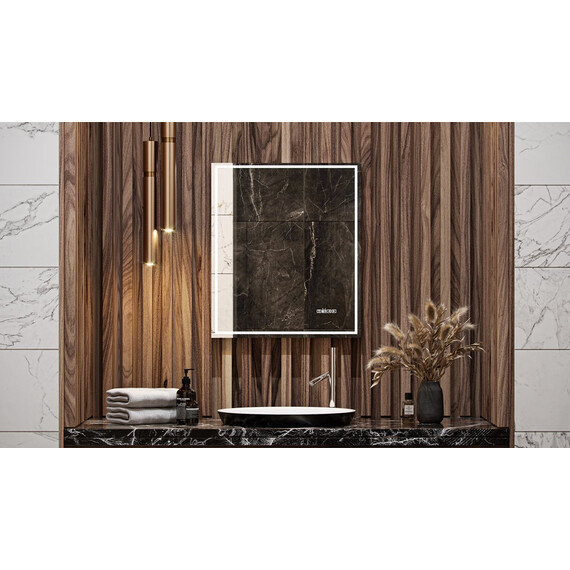 ЗЕРКАЛО VELVEX KLAUFS MEDIA 60 C АНТИЗАПОТЕВАНИЕМ