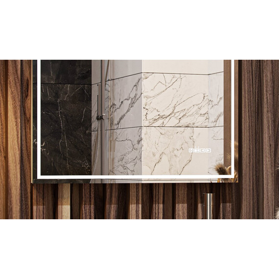 ЗЕРКАЛО VELVEX KLAUFS MEDIA 70 C АНТИЗАПОТЕВАНИЕМ