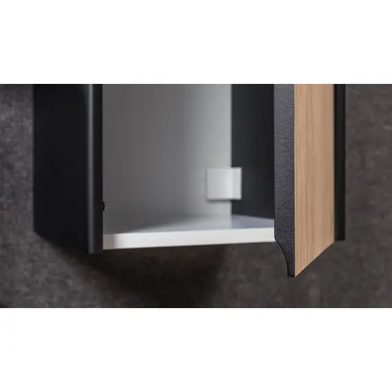 ПЕНАЛ ПОДВЕСНОЙ VELVEX KLAUFS 110-616.216 БЕЛЫЙ ГЛЯНЕЦ