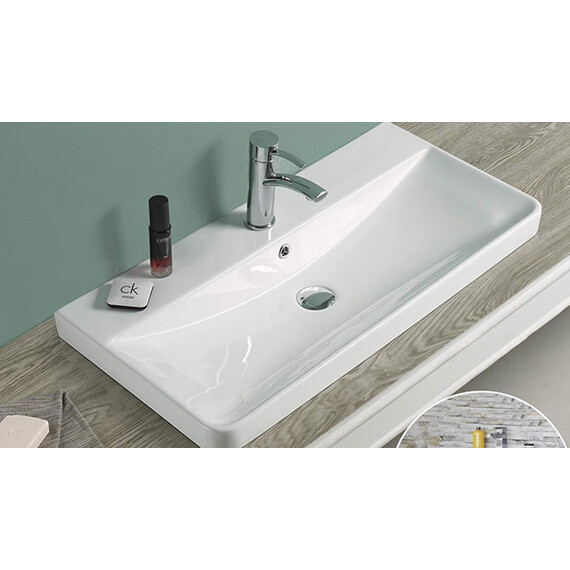 ТУМБА ПОДВЕСНАЯ VELVEX JILL 80 БЕЛЫЙ МАТОВЫЙ