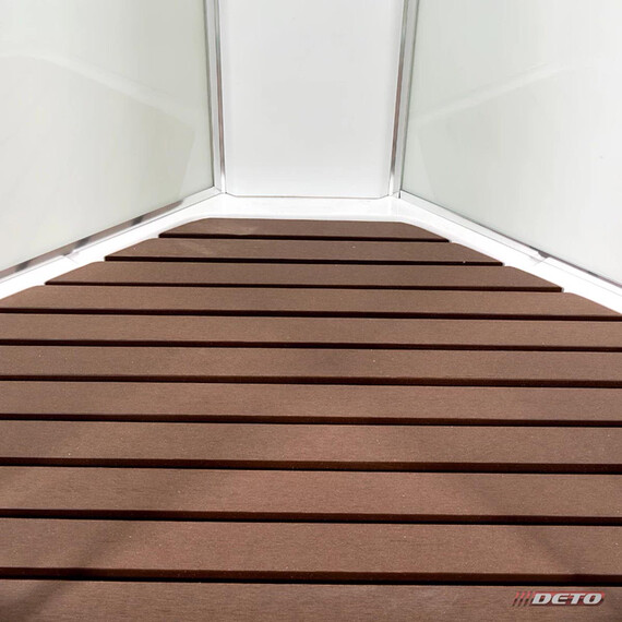 ДУШЕВАЯ КАБИНА DETO EM1580GM С ГИДРОМАССАЖЕМ