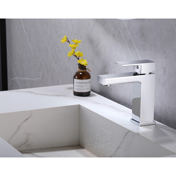 СМЕСИТЕЛЬ ABBER DAHEIM AF8210 ДЛЯ РАКОВИНЫ, ХРОМ