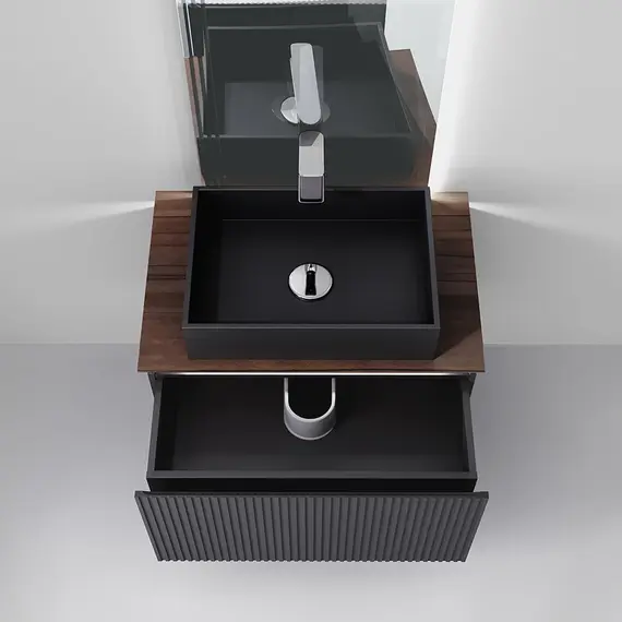 ПОДВЕСНАЯ ТУМБА JORNO STRONG 80 АНТРАЦИТ