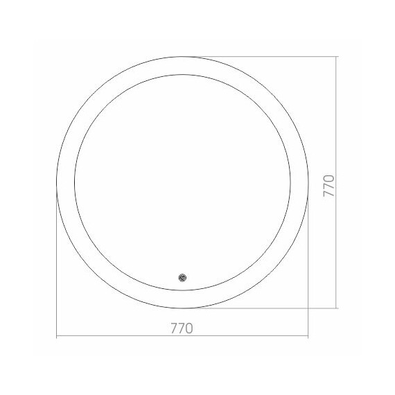 ЗЕРКАЛО SILVER MIRROR PERLA D770
