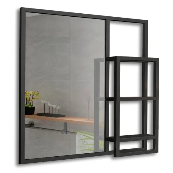 ЗЕРКАЛО SILVER MIRROR BRUKLIN-LIGHT 800X800