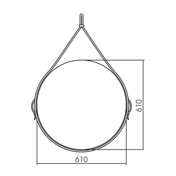 ЗЕРКАЛО SILVER MIRROR KAPITAN D610