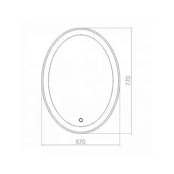 ЗЕРКАЛО SILVER MIRROR ITALIYA 570Х770
