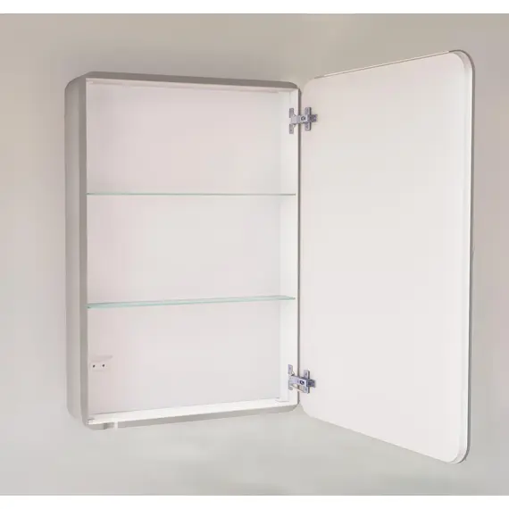 ЗЕРКАЛО-ШКАФ JORNO PASTEL 60 ФРАНЦУЗСКИЙ СЕРЫЙ С ПОДСВЕТКОЙ