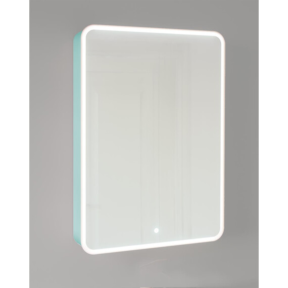 ЗЕРКАЛО-ШКАФ JORNO PASTEL 60 БИРЮЗОВЫЙ БРИЗ С ПОДСВЕТКОЙ ЗЕРКАЛО-ШКАФ JORNO PASTEL 60 БИРЮЗОВЫЙ БРИЗ С ПОДСВЕТКОЙ