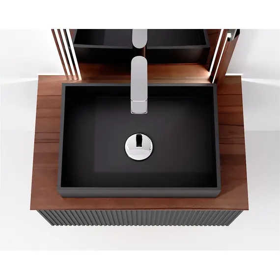 ПОДВЕСНАЯ ТУМБА JORNO STRONG 100 АНТРАЦИТ