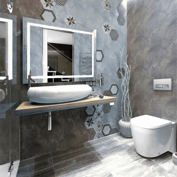 ЗЕРКАЛО SILVER MIRROR LIVIA 800Х600