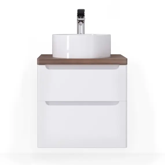 ПОДВЕСНАЯ ТУМБА JORNO WOOD 60 БЕЛАЯ