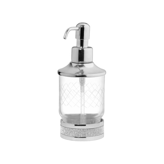 ДИСПЕНСЕР НАСТОЛЬНЫЙ BOHEME ROYAL CRISTAL ХРОМ
