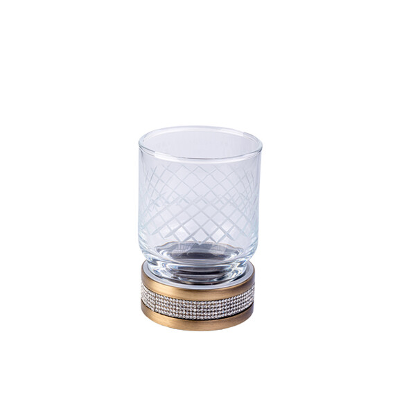 СТАКАН НАСТОЛЬНЫЙ BOHEME ROYAL CRISTAL БРОНЗА