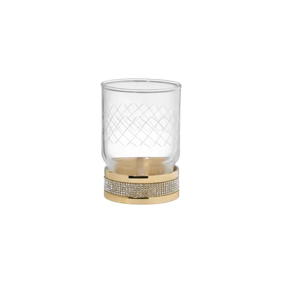 СТАКАН НАСТОЛЬНЫЙ BOHEME ROYAL CRISTAL ЗОЛОТО