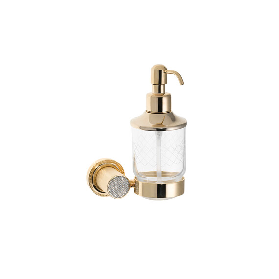 ДИСПЕНСЕР НАСТЕННЫЙ BOHEME ROYAL CRISTAL ЗОЛОТО