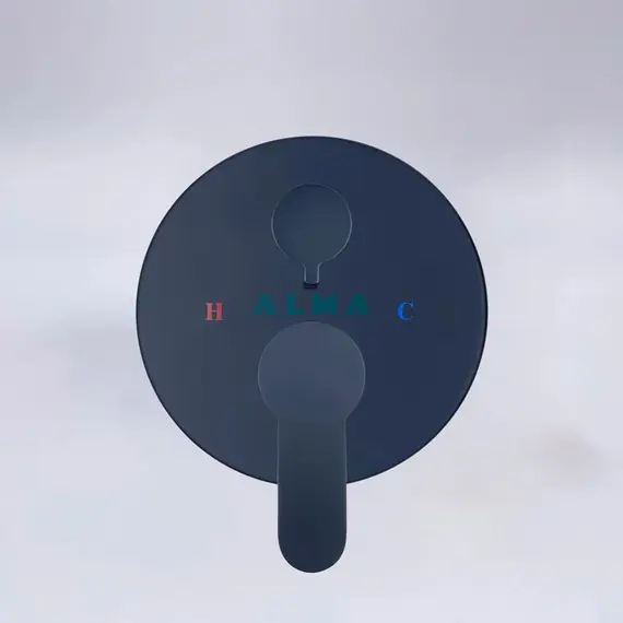 ВСТРАИВАЕМЫЙ ДУШЕВОЙ КОМПЛЕКТ СО СМЕСИТЕЛЕМ ALMAES RUVER ЧЕРНЫЙ 3 РЕЖИМА