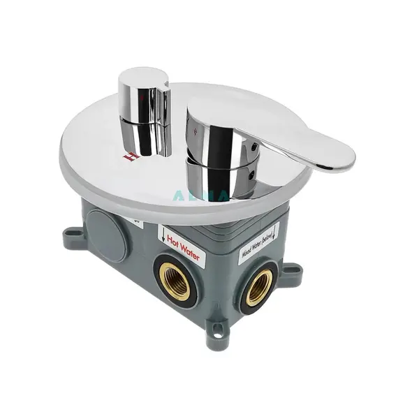 ВСТРАИВАЕМЫЙ ДУШЕВОЙ КОМПЛЕКТ СО СМЕСИТЕЛЕМ ALMAES MARITA ХРОМ  3 РЕЖИМА