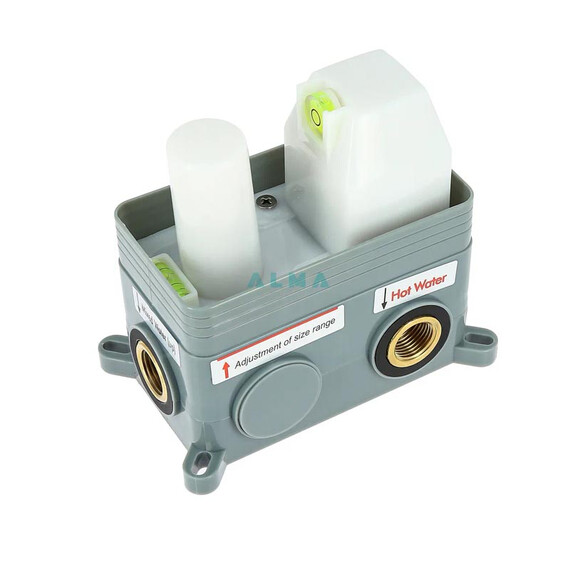 ВСТРАИВАЕМЫЙ ДУШЕВОЙ КОМПЛЕКТ ALMAES LEINE НА 2 ПОЛОЖЕНИЯ ХРОМ