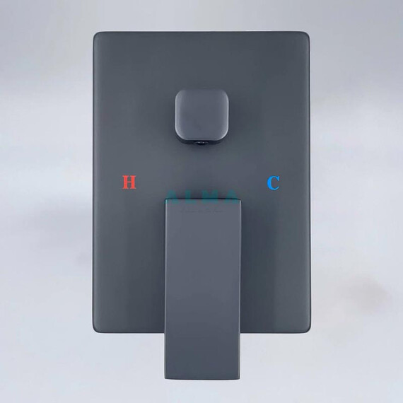 ВСТРАИВАЕМЫЙ ДУШЕВОЙ КОМПЛЕКТ ALMAES TEIVAZ TVZ-1805 ЧЕРНЫЙ