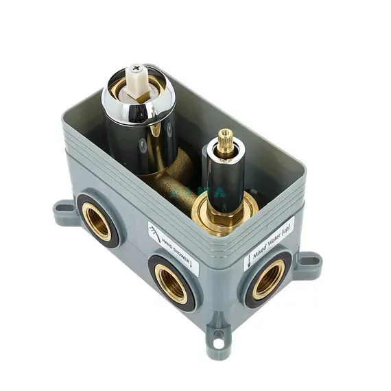 ВСТРАИВАЕМЫЙ ДУШЕВОЙ КОМПЛЕКТ СО СМЕСИТЕЛЕМ ALMAES MARITA ХРОМ  3 РЕЖИМА