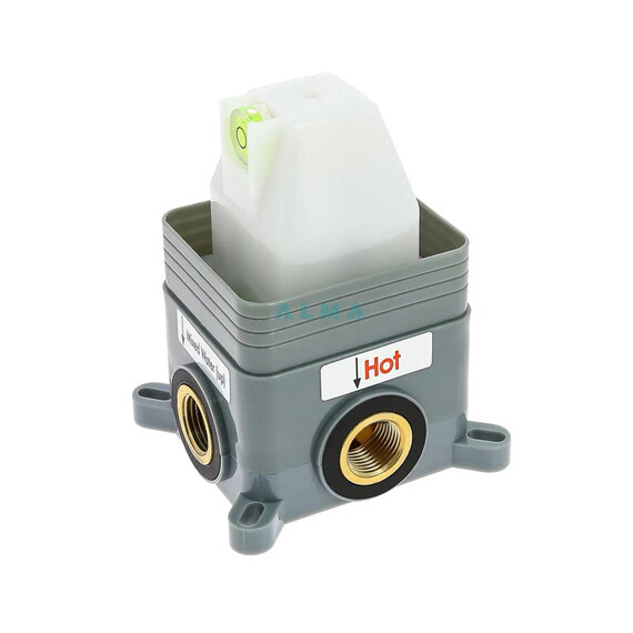 ВСТРАИВАЕМЫЙ ДУШЕВОЙ КОМПЛЕКТ СО СМЕСИТЕЛЕМ ALMAES BARTIN 1 РЕЖИМ ХРОМ