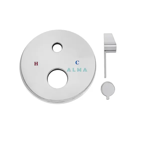 ВСТРАИВАЕМЫЙ ДУШЕВОЙ КОМПЛЕКТ СО СМЕСИТЕЛЕМ ALMAES RUVER ХРОМ 3 РЕЖИМА