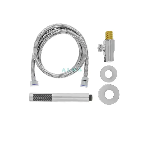 ВСТРАИВАЕМЫЙ ДУШЕВОЙ КОМПЛЕКТ СО СМЕСИТЕЛЕМ ALMAES SAKARI ХРОМ 2 РЕЖИМА