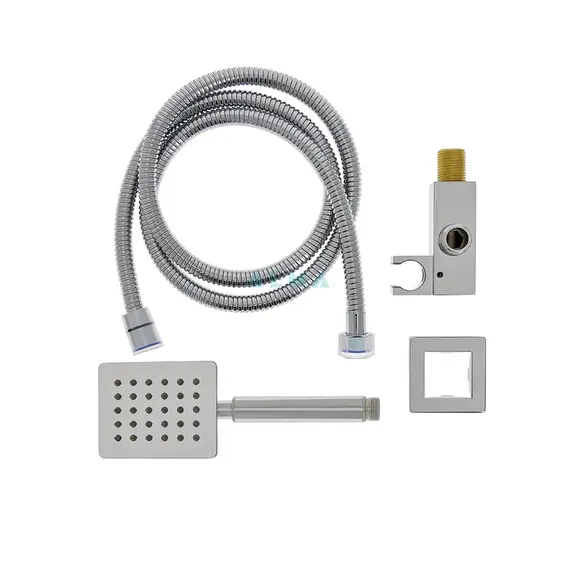 ВСТРАИВАЕМЫЙ ДУШЕВОЙ КОМПЛЕКТ ALMAES WEBER С ТЕРМОСТАТОМ НА 3 ПОЛОЖЕНИЯ ХРОМ