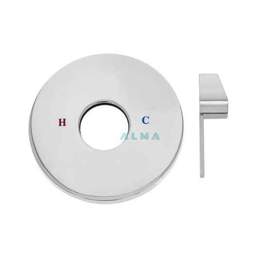 ВСТРАИВАЕМЫЙ ДУШЕВОЙ КОМПЛЕКТ СО СМЕСИТЕЛЕМ ALMAES BARTIN 1 РЕЖИМ ХРОМ