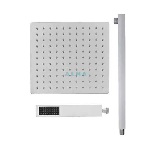 ВСТРАИВАЕМЫЙ ДУШЕВОЙ КОМПЛЕКТ ALMAES LEINE НА 2 ПОЛОЖЕНИЯ ХРОМ