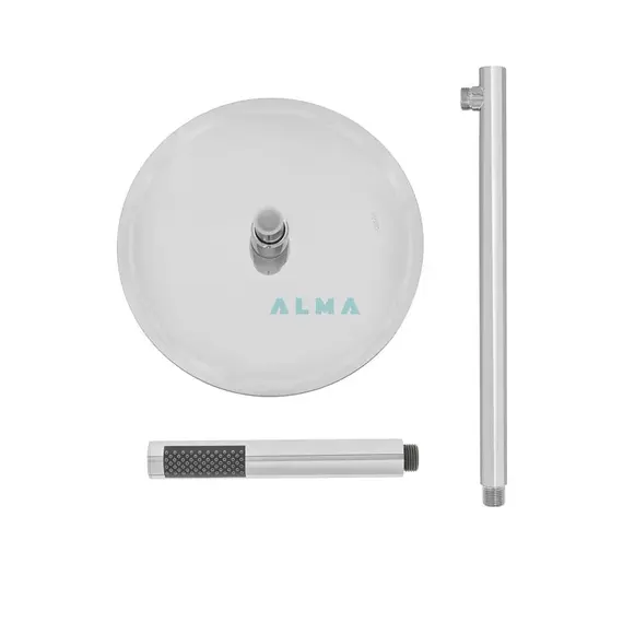 ВСТРАИВАЕМЫЙ ДУШЕВОЙ КОМПЛЕКТ СО СМЕСИТЕЛЕМ ALMAES MARITA ХРОМ  3 РЕЖИМА