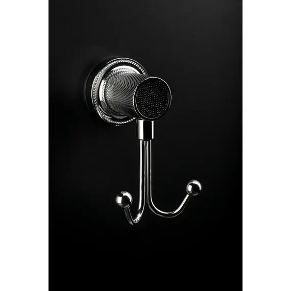 ДЕРЖАТЕЛЬ ДЛЯ ТУАЛЕТНОЙ БУМАГИ С КРЫШКОЙ BOHEME ROYAL CRISTAL ХРОМ