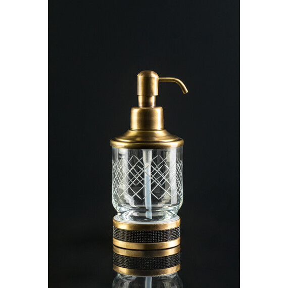 ДИСПЕНСЕР НАСТОЛЬНЫЙ BOHEME ROYAL CRISTAL БРОНЗА