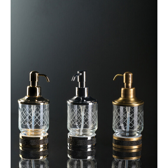 ДИСПЕНСЕР НАСТОЛЬНЫЙ BOHEME ROYAL CRISTAL БРОНЗА