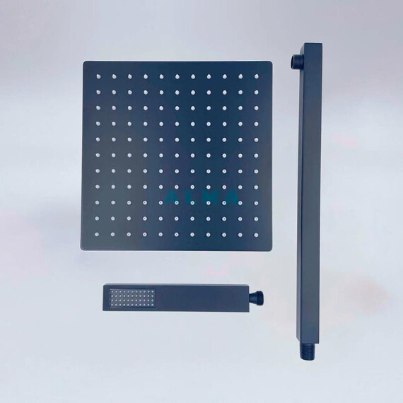 ВСТРАИВАЕМЫЙ ДУШЕВОЙ КОМПЛЕКТ ALMAES TEIVAZ TVZ-1805 ЧЕРНЫЙ