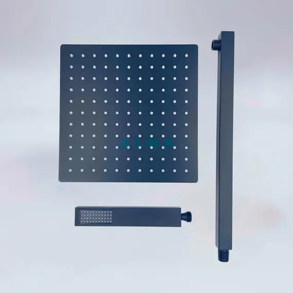 ВСТРАИВАЕМЫЙ ДУШЕВОЙ КОМПЛЕКТ ALMAES ELBE НА 3 ПОЛОЖЕНИЯ ЧЕРНЫЙ