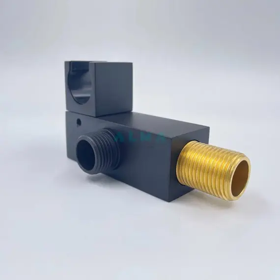 ВСТРАИВАЕМЫЙ ДУШЕВОЙ КОМПЛЕКТ ALMAES LEINE НА 2 ПОЛОЖЕНИЯ ЧЕРНЫЙ