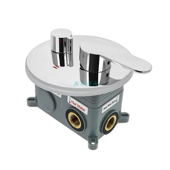 ВСТРАИВАЕМЫЙ ДУШЕВОЙ КОМПЛЕКТ СО СМЕСИТЕЛЕМ ALMAES RUVER ХРОМ 3 РЕЖИМА