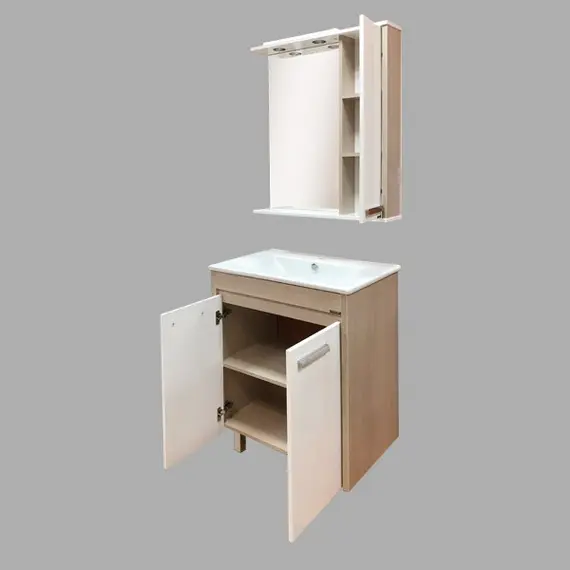 ТУМБА-УМЫВАЛЬНИК COMFORTY ТУЛУЗА-75 СОСНА ЛОРЕДО С РАКОВИНОЙ QUADRO 75