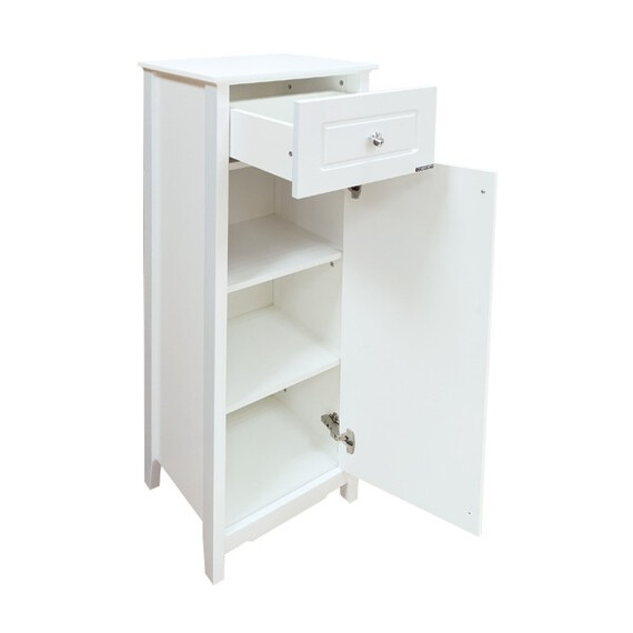 ПОЛУКОЛОННА COMFORTY ТБИЛИСИ-40 БЕЛЫЙ ГЛЯНЕЦ