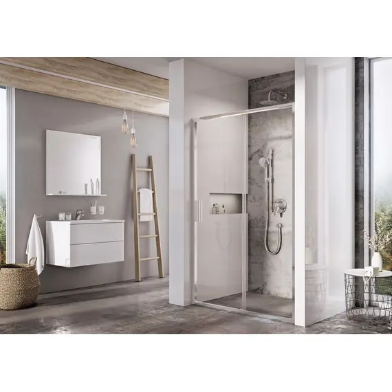 ДУШЕВАЯ ДВЕРЬ RAVAK BLSDP2-100 БЛЕСТЯЩИЙ/TRANSPARENT